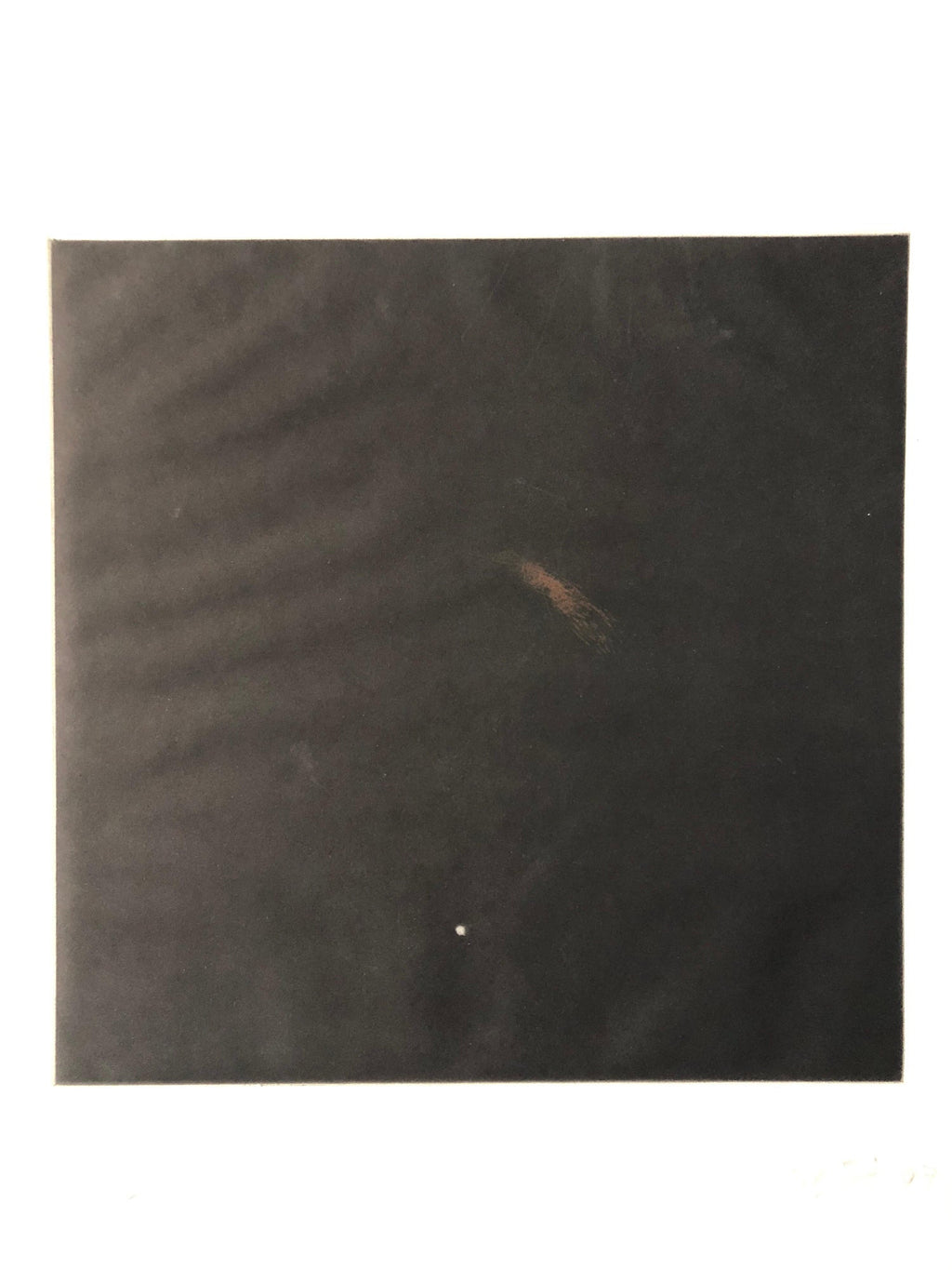 Comet, Outer Space Dark Series Aquatint Etching Color Abstract Expressionist