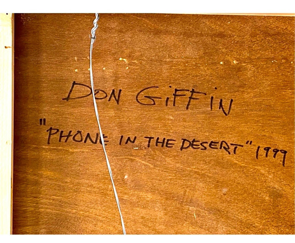 Don Giffin Finish Fetish Abstract Alkyd Pigment Painting Los Angeles, California