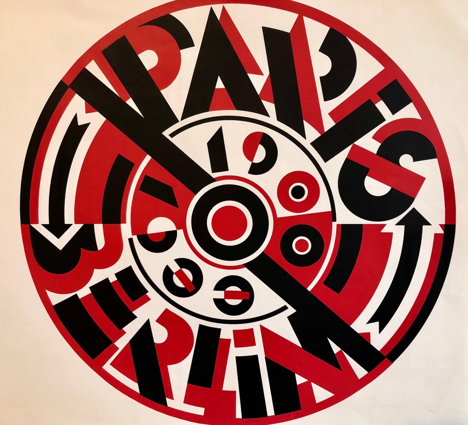Vintage Poster Bold Paris Berlin 1900-1930 Pompidou Center Polish Graphic Artist