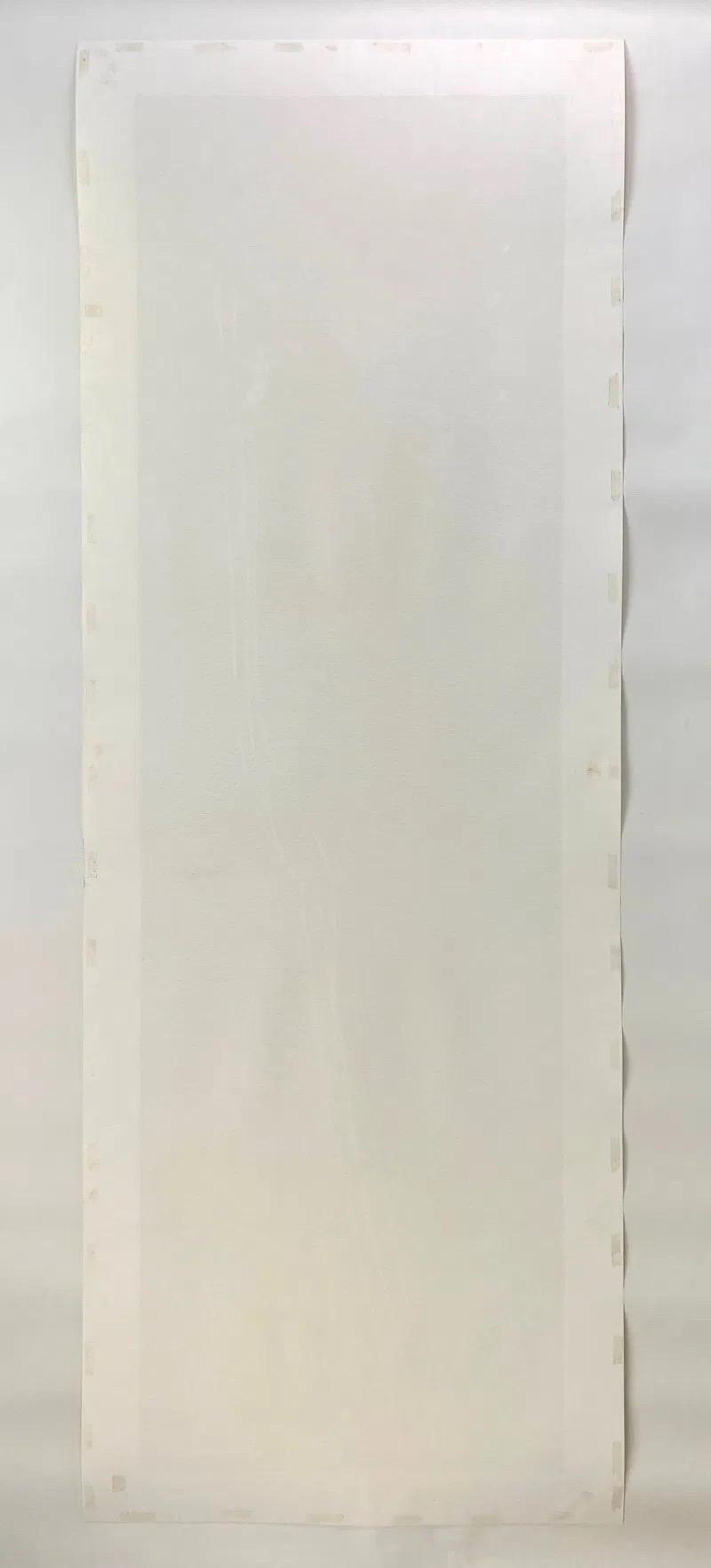 Huge Italian Neo Expressionist Mimmo Paladino Linoleum Block Print Atlantico