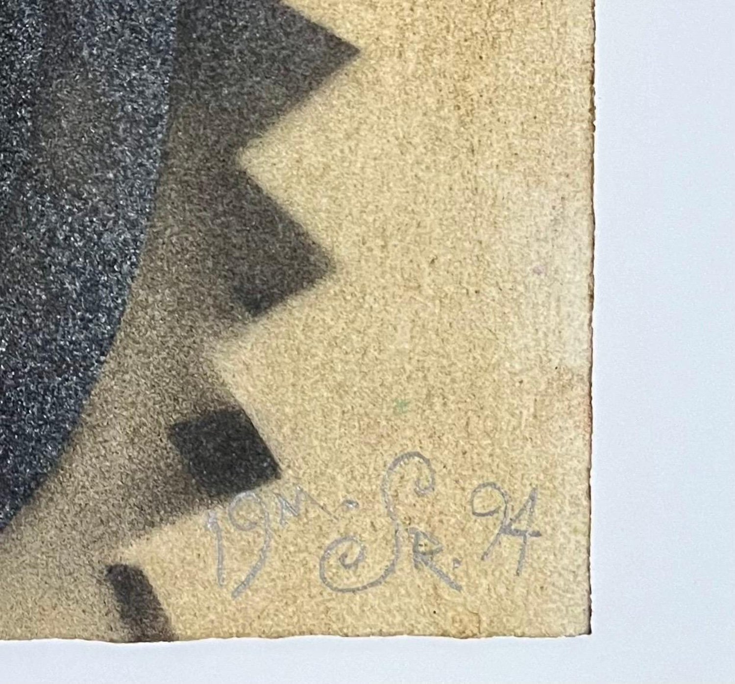Abstract Surrealist Spray Paint Mixed Media The Dump Mason Rader
