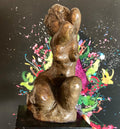 Bronze Female Nude Sculpture Modernist, WPA, New York Chelsea Hotel Artist