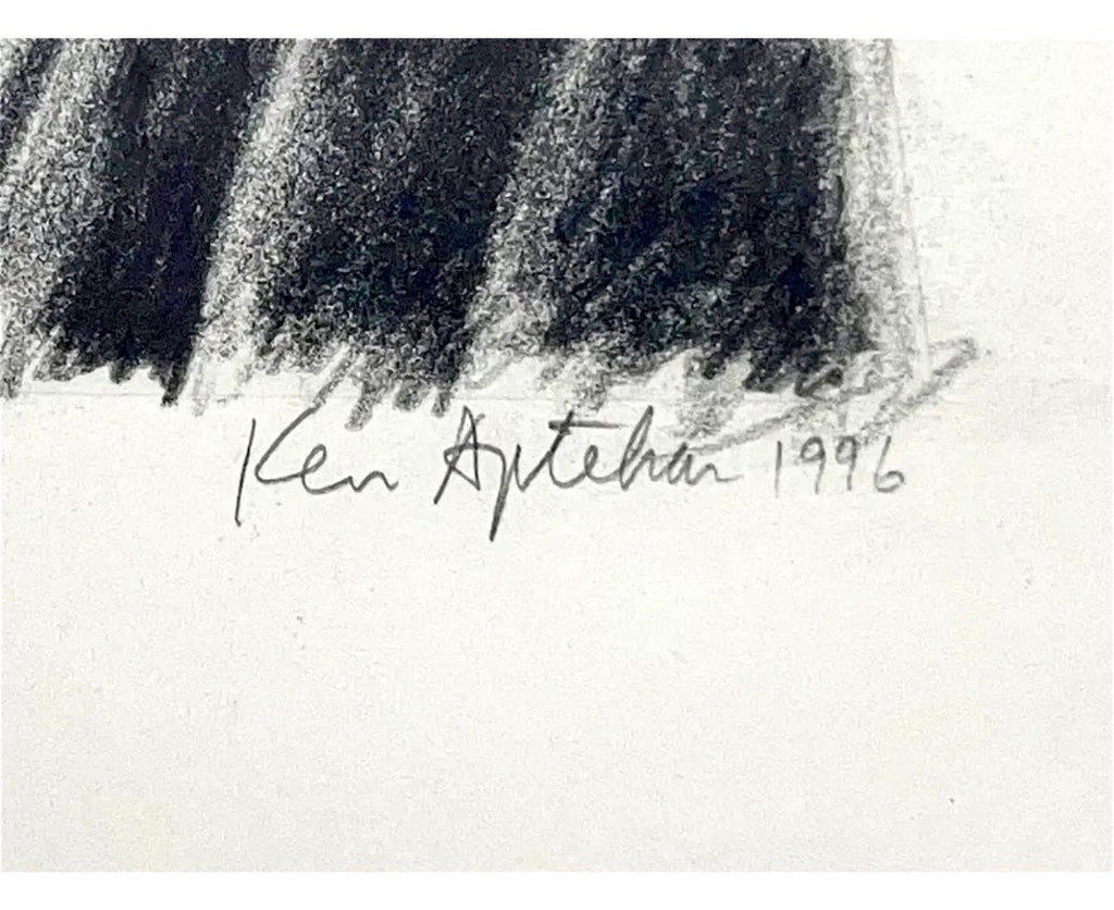 Ken Aptekar Contemporary Conceptual Judaica Art Drawing Go Study Chasidic Rabbis