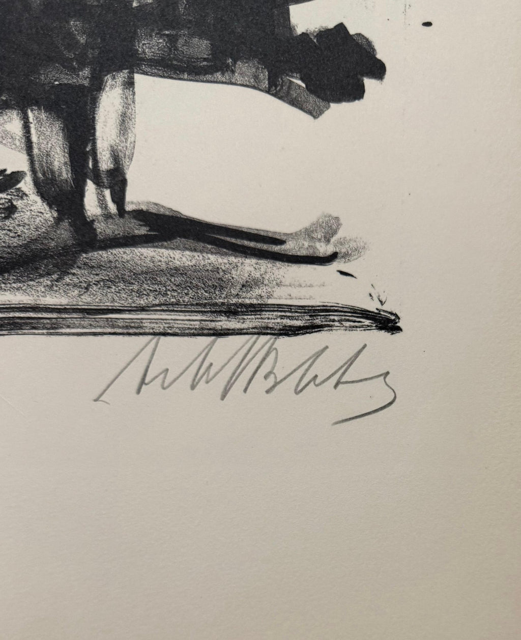 Lithuanian French Artist Arbit Blatas Lithograph Henri Matisse Ecole D'Paris