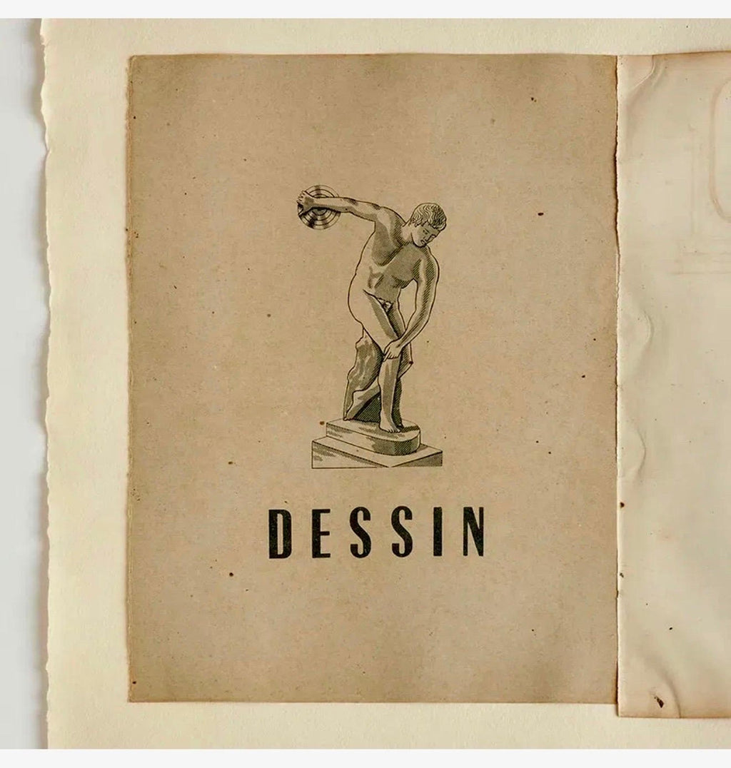 Dessin (Star) Mixed media Collage with Painting James Brown Galerie Bernd Kluser