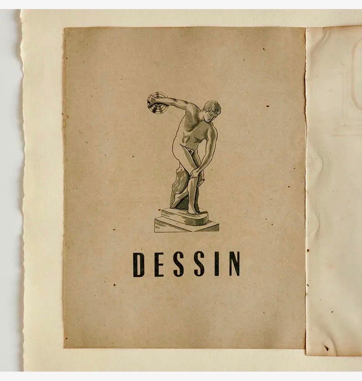 Dessin (Star) Mixed media Collage with Painting James Brown Galerie Bernd Kluser