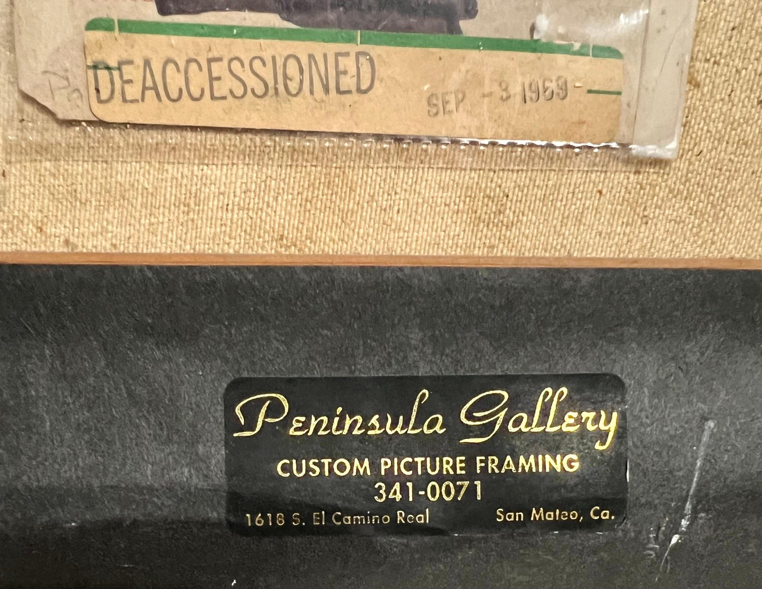 1947 Expressionist Oil Painting Flute Player Musician Boris Deutsch WPA Artist