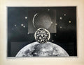 Josias Astronomical Clock Watch Parts Assemblage Photo Planet Collage Photograph