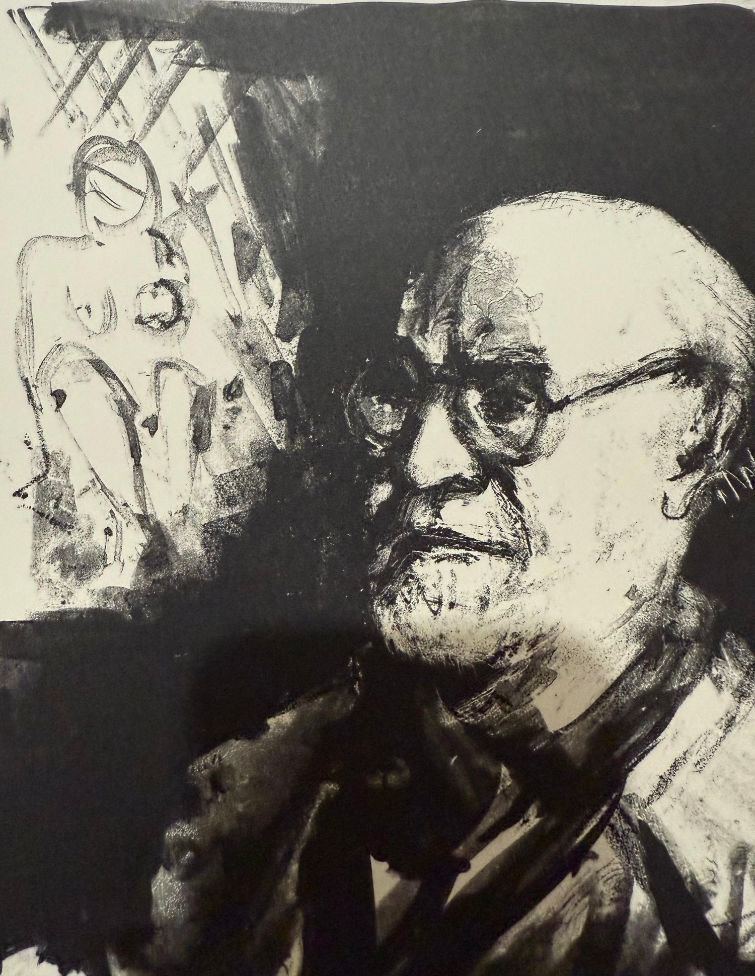 Lithuanian French Artist Arbit Blatas Lithograph Henri Matisse Ecole D'Paris
