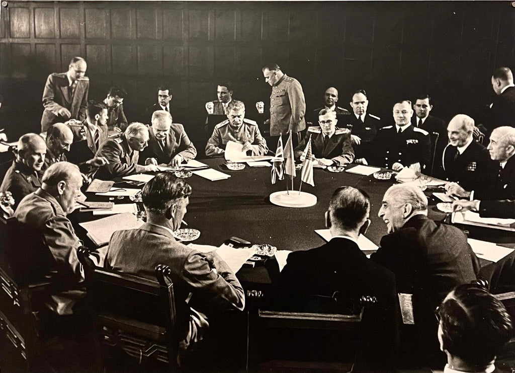Large Silver Gelatin Photograph Russian USSR Soviet Parade Yuri Gagarin Photo