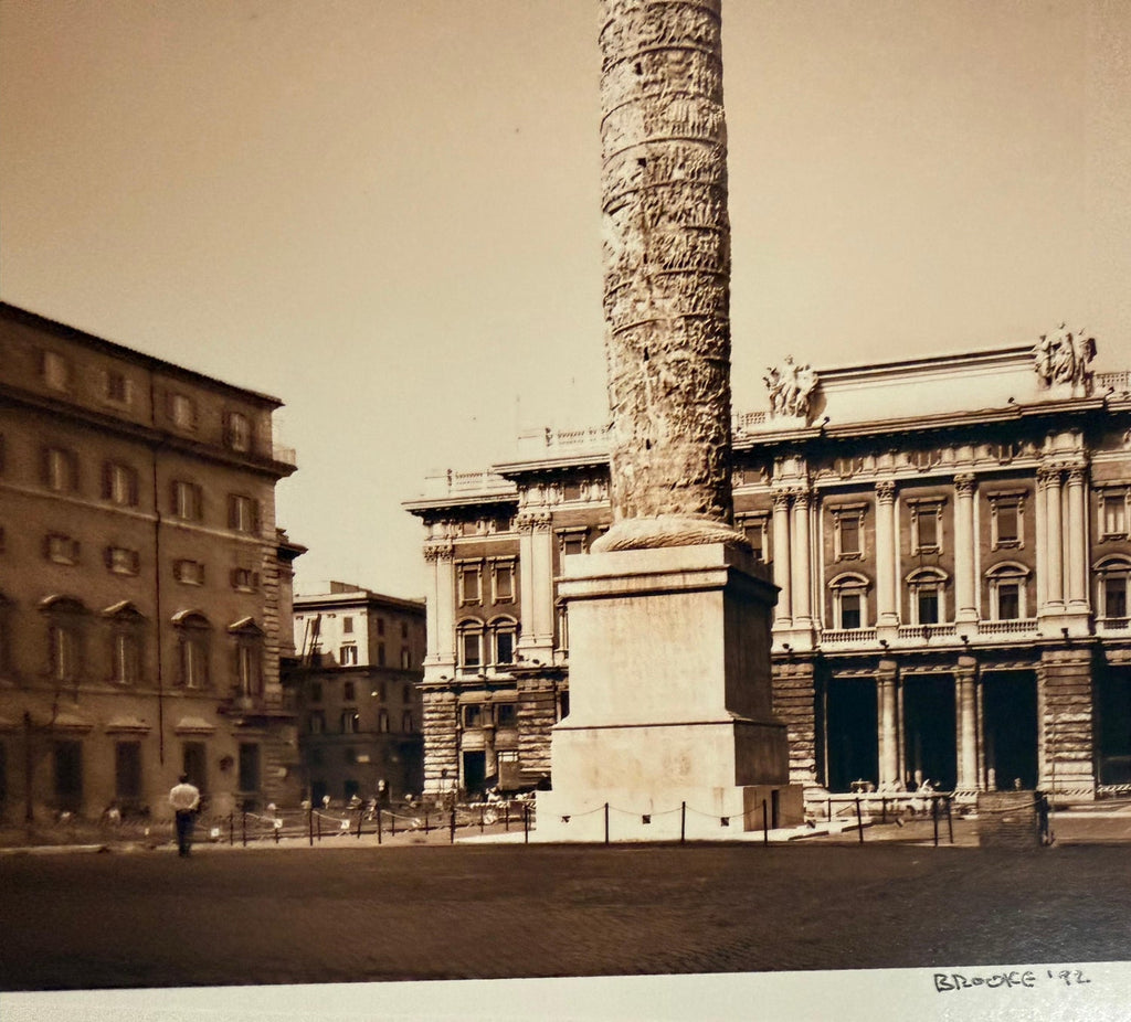 Vintage Architecture Photograph Rome Italy Steven Brooke Architectural Photo Art