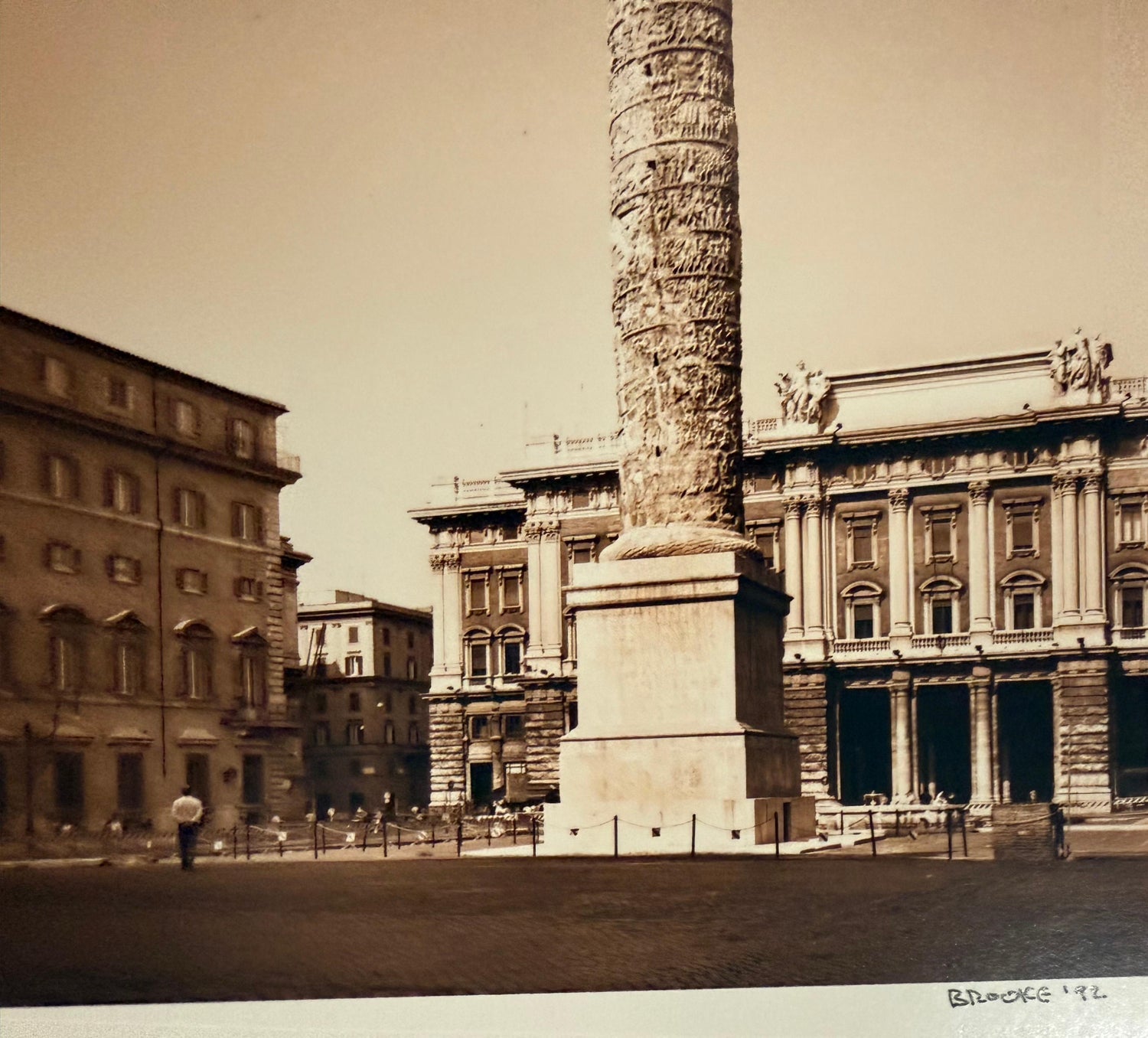 Vintage Architecture Photograph Rome Italy Steven Brooke Architectural Photo Art