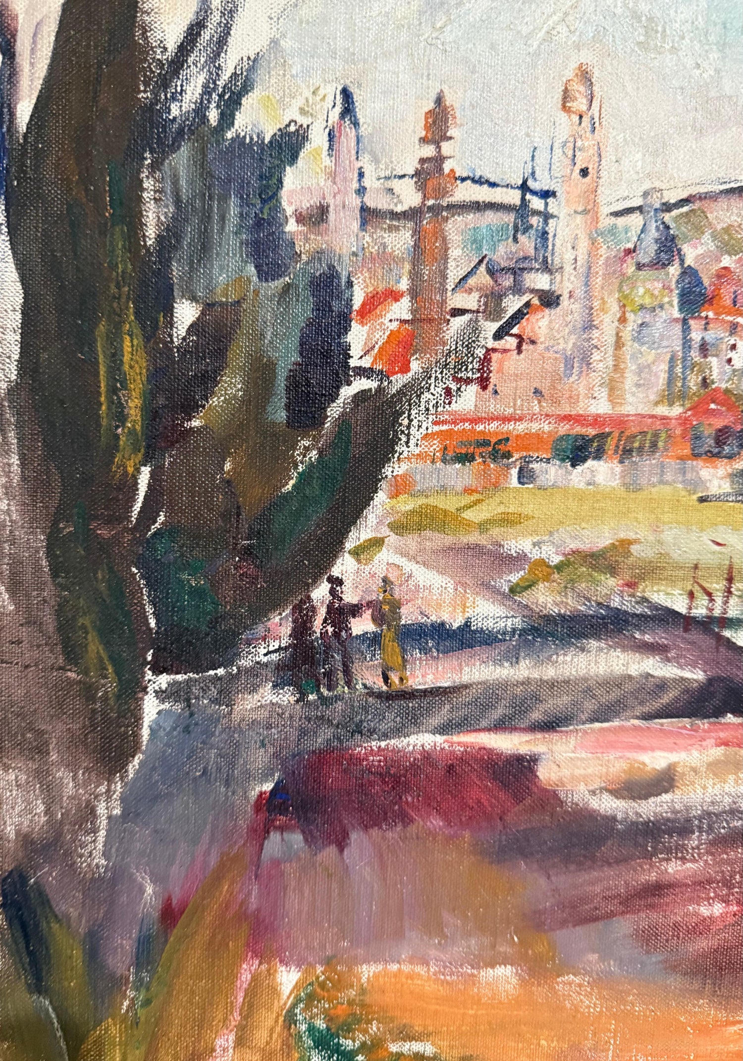 Oil Painting Israeli Landscape Theresa Bernstein Ashcan Realism