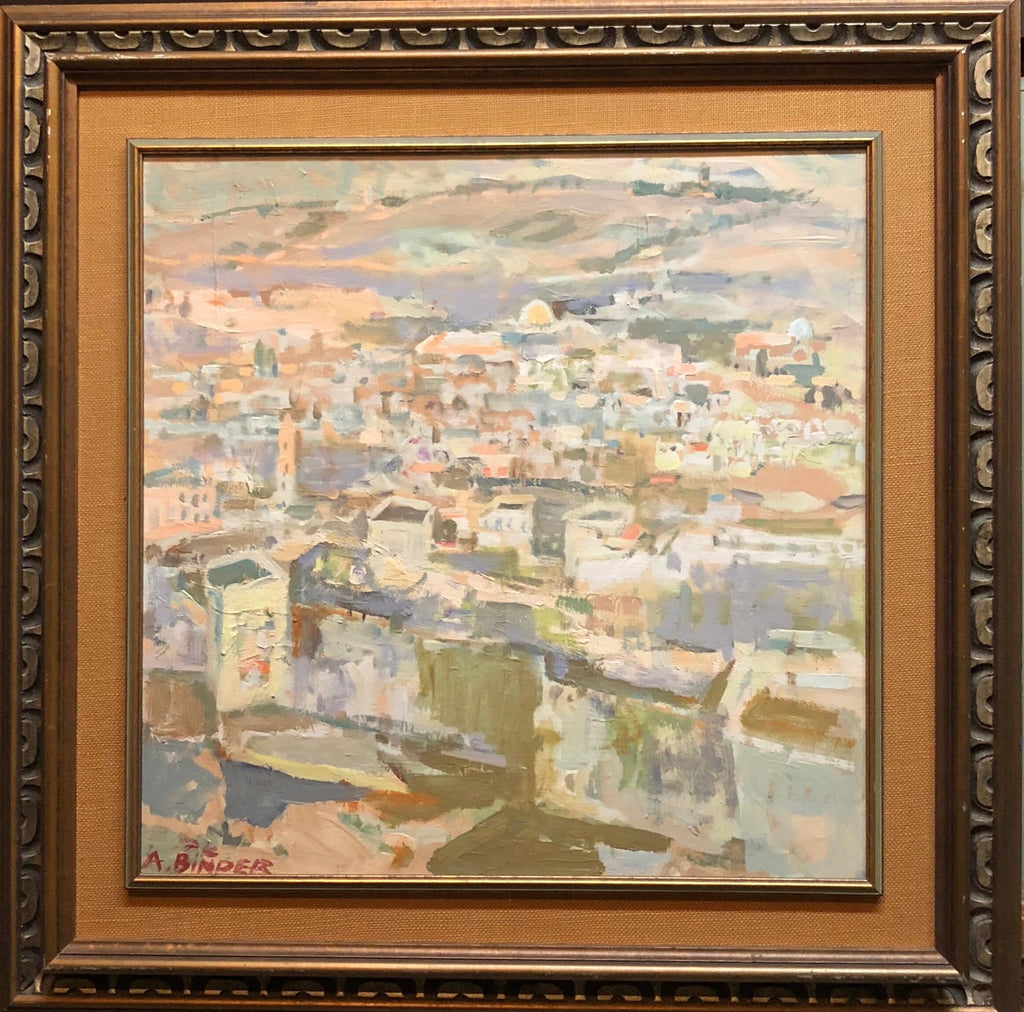 Cascade, Large Scale Modernist Oil Painting