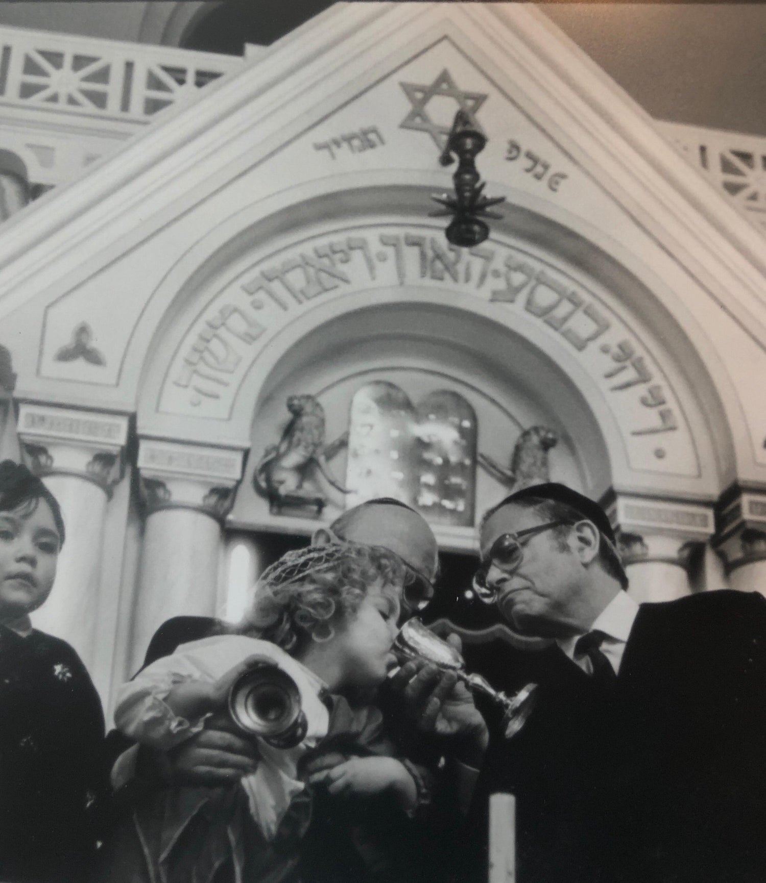 Photo Purim Pestalozzi Str Synagogue Berlin Vintage Silver Gelatin Photograph