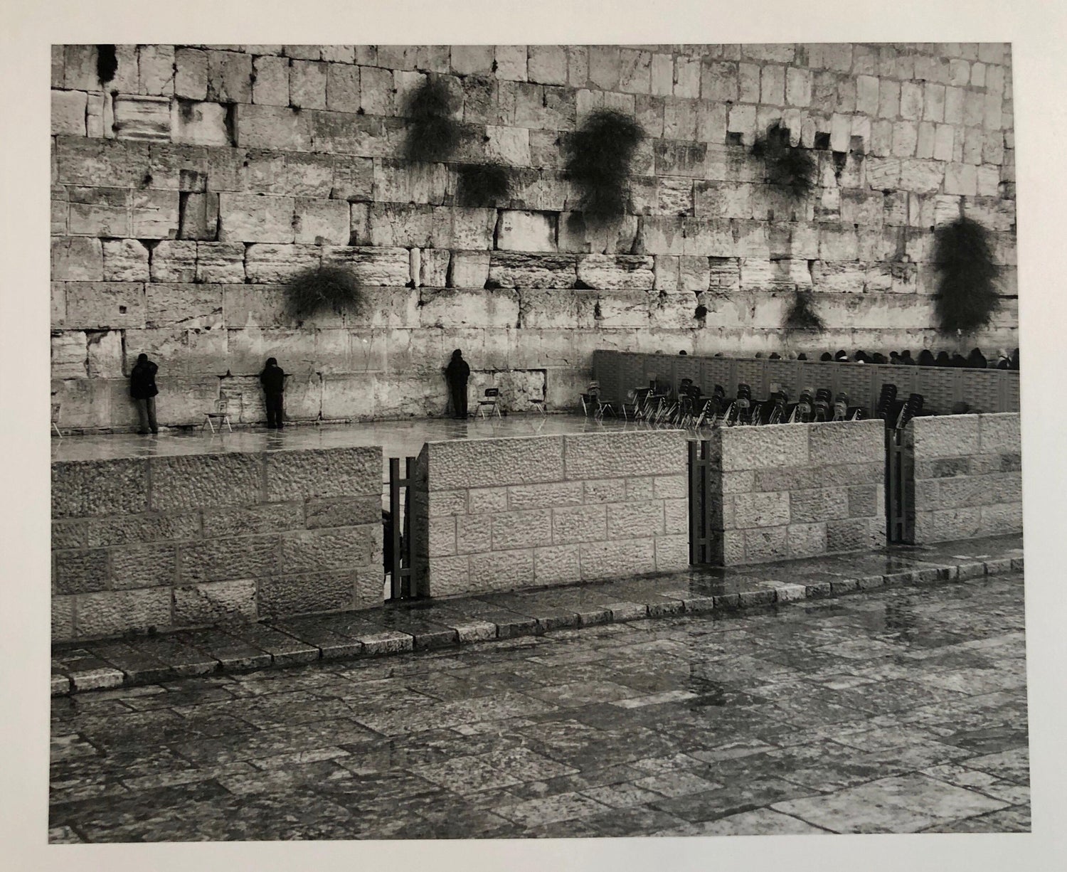 Dans le Quartier Hongrois de Mea Shearim, Jerusalem Vintage Silver Gelatin Print