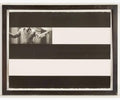Large Contemporary Annette Lemieux Photo Etching Aquatint Censor Abstract Print