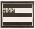 Large Contemporary Annette Lemieux Photo Etching Aquatint Censor Abstract Print