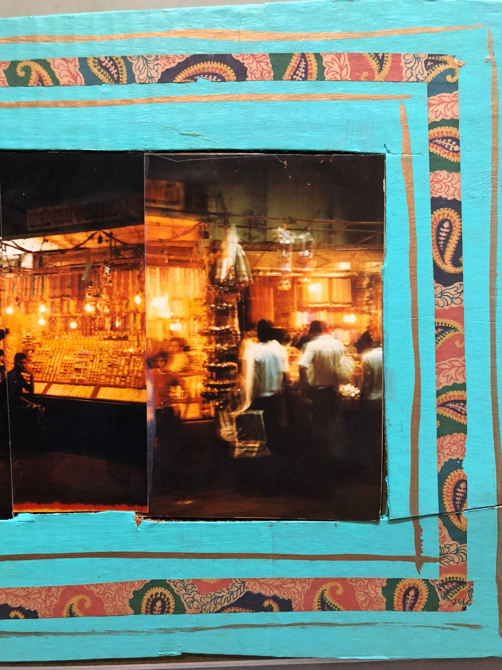 Sri Ranganathanswamy Temple, Trichi, 1992, Photo Prints on Cardboard, Collage