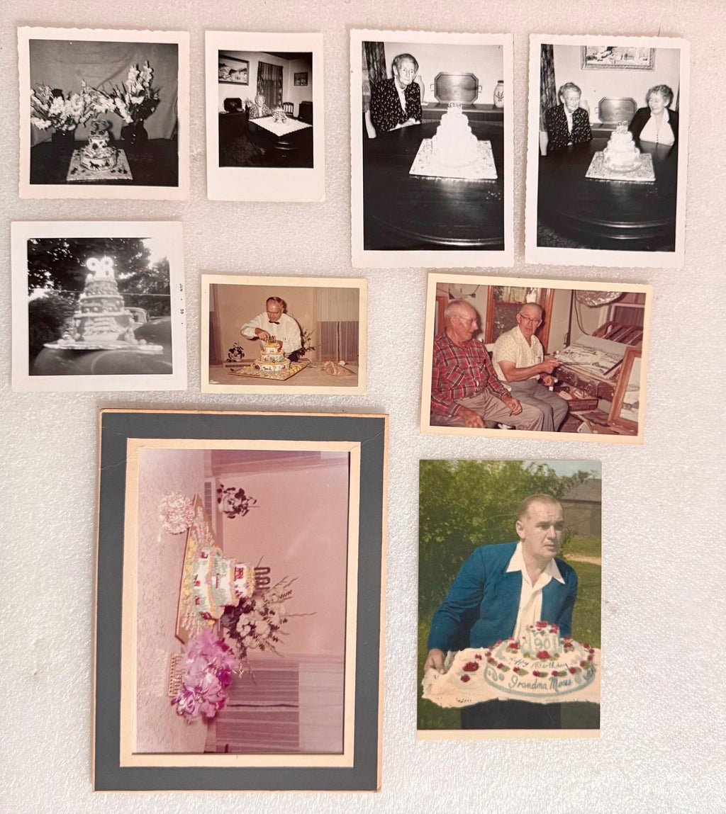 Vintage Photo Archive Grandma Moses Folk Art Artist Photograph Collection