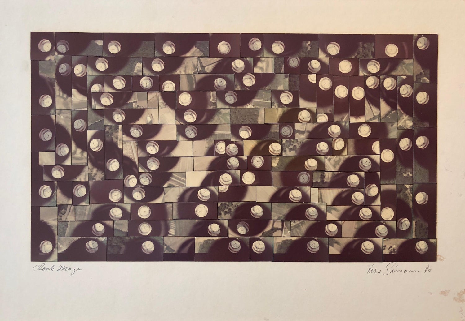 Planetary Kaleidoscope, Photo Mosaic Collage Space Photograph, Feminist Aviator