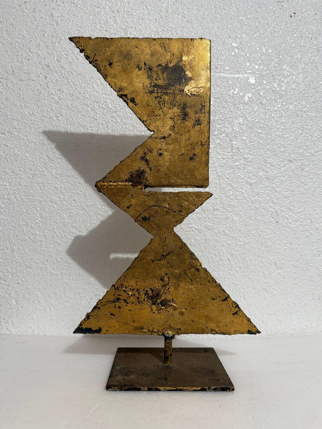 Spanish Catalan Xavier Corbero Bronze Steel Architectural Abstract Sculpture