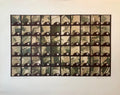1979 Square Time Indiana, Photo Mosaic Collage Aerial Photograph, Female Aviator