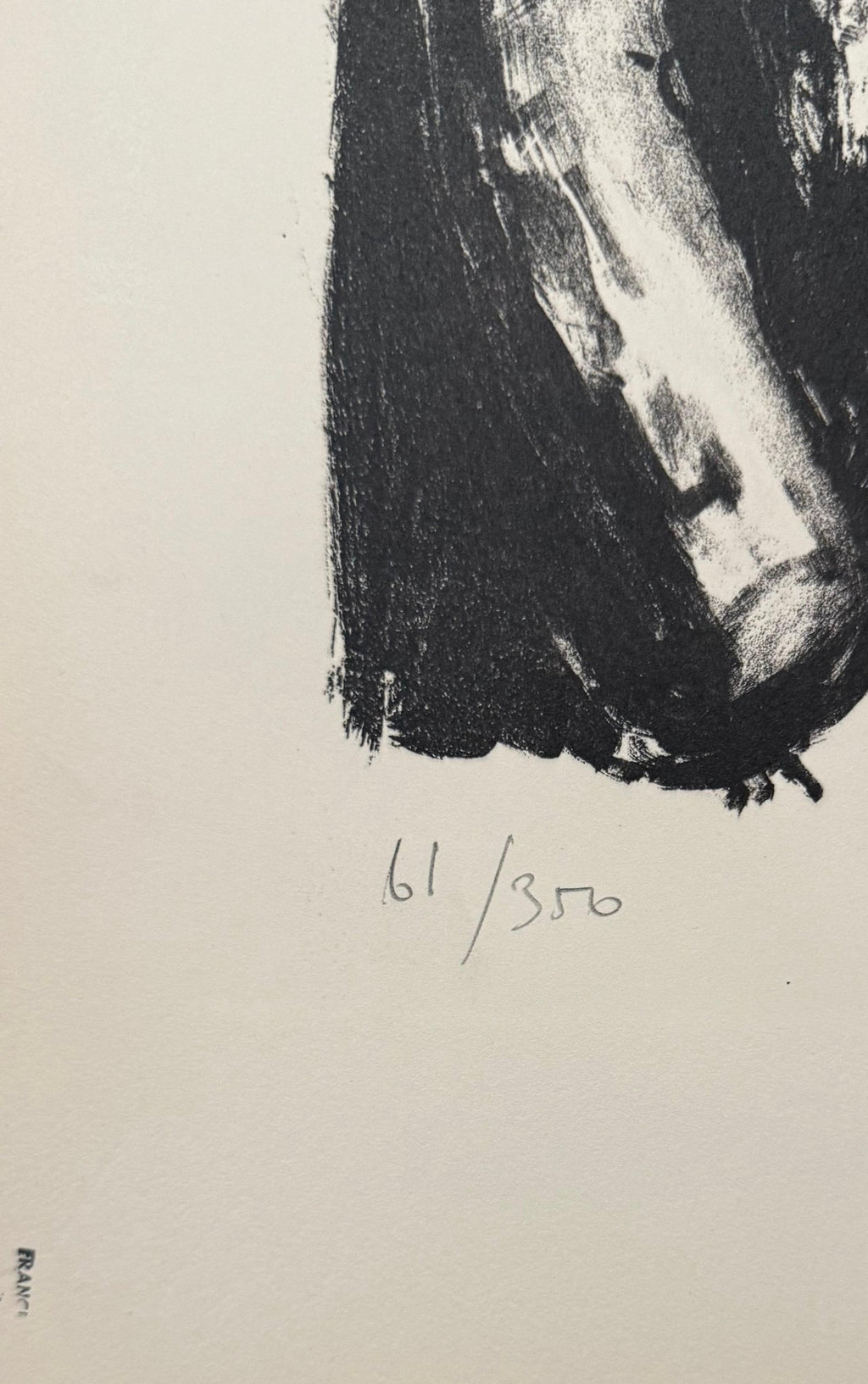 Lithuanian French Artist Arbit Blatas Lithograph Jacques Lipchitz Ecole D'Paris