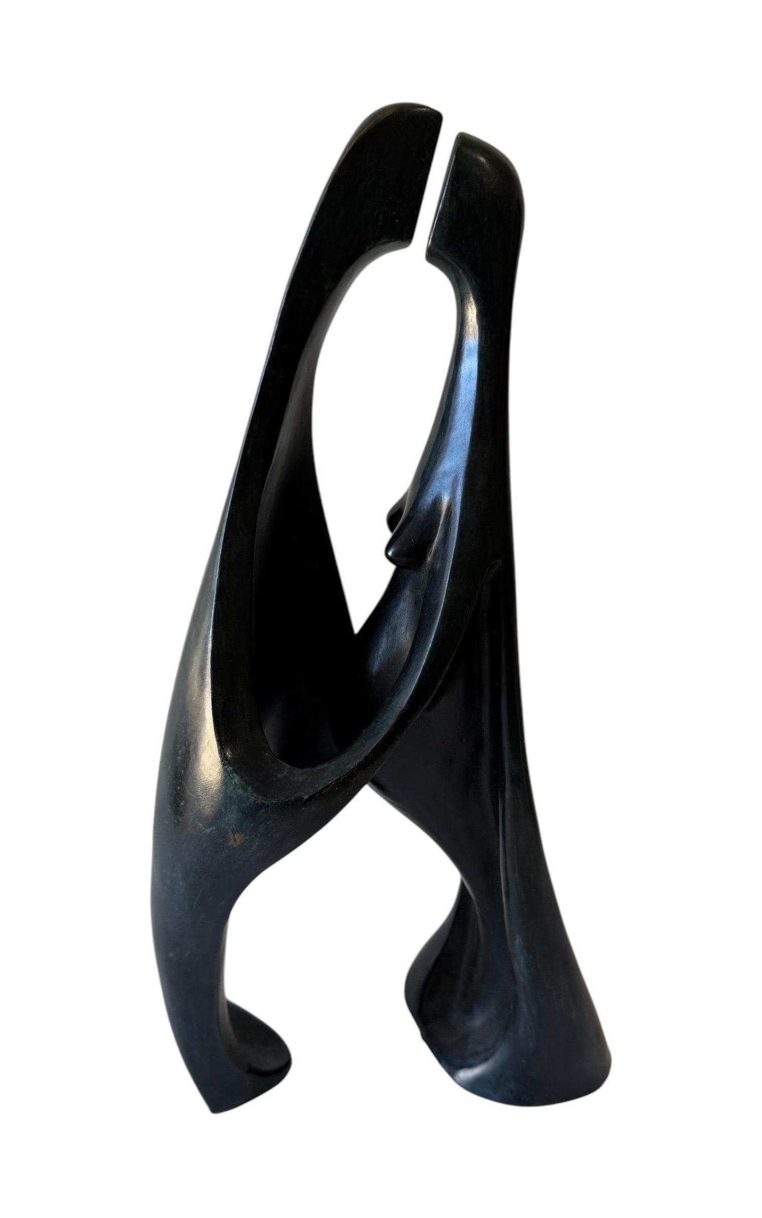 Latin American Art Figurative Abstract Bronze Sculpture Lovers Marcelo Morandin
