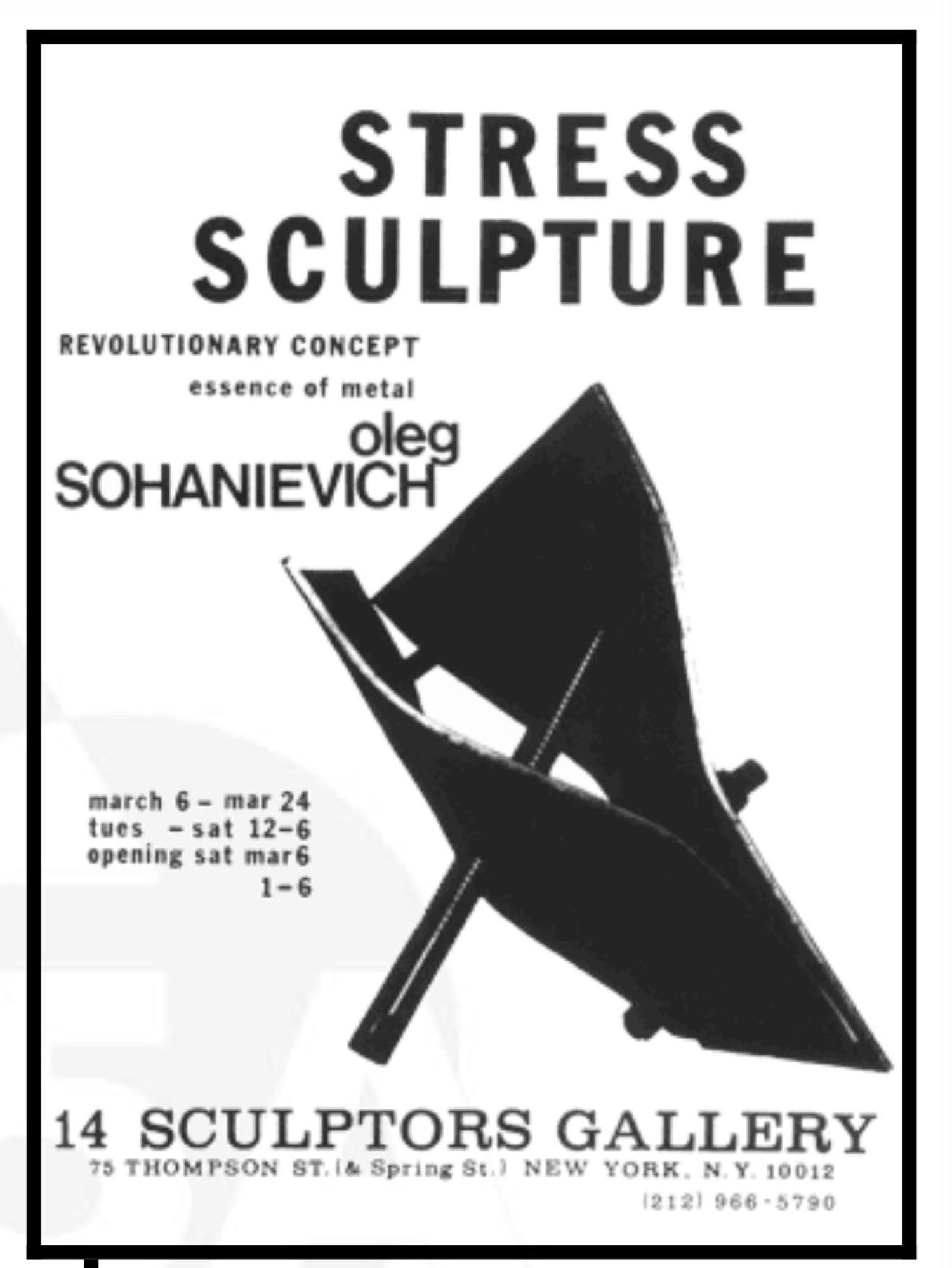 Corten Steel Sculpture Oleg Sohanievich Non Conformist Avant Garde Ukrainian