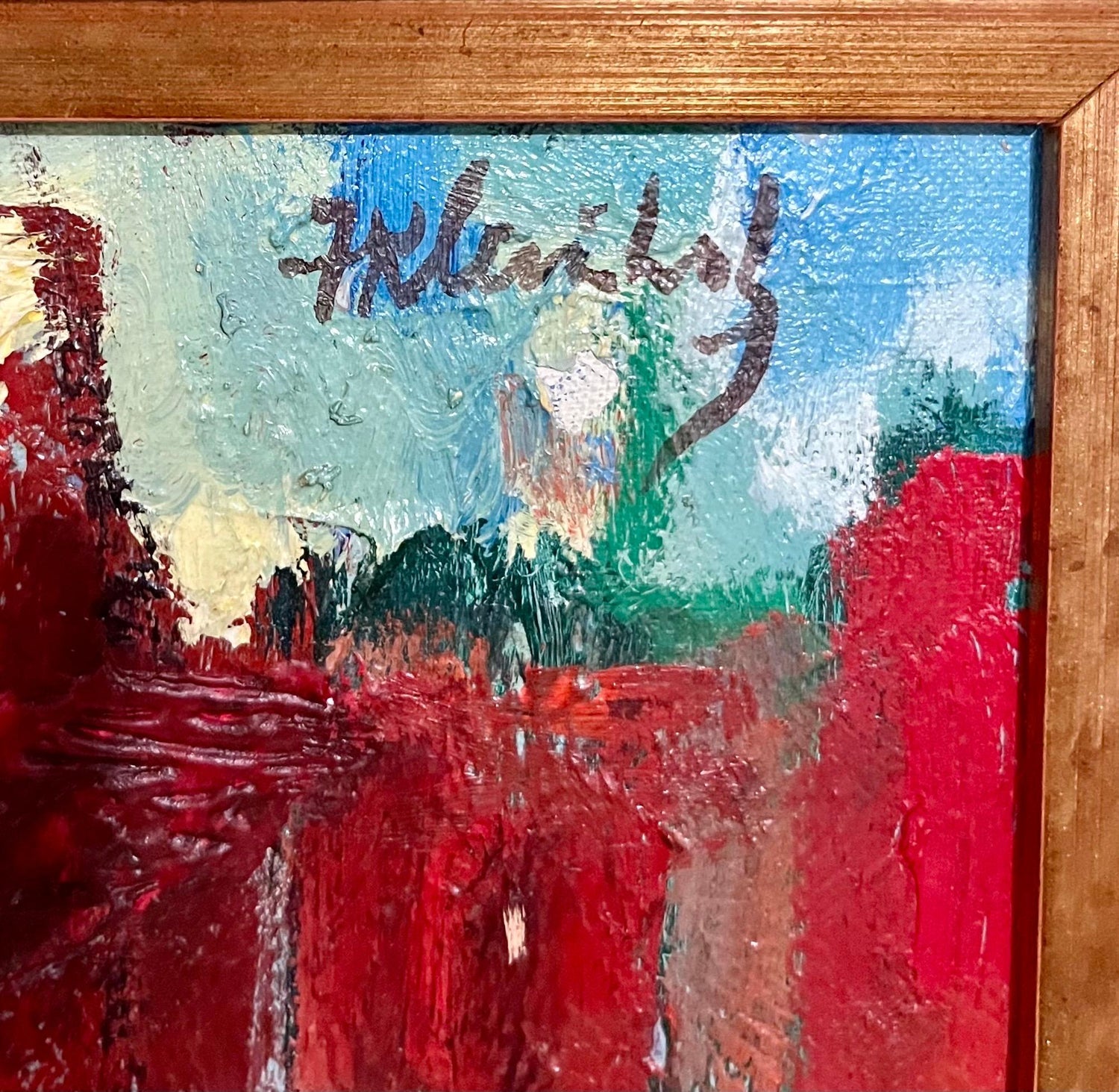 Mid Century Mothers, Children Oil Painting Frank Kleinholz WPA Era NYC Tenements