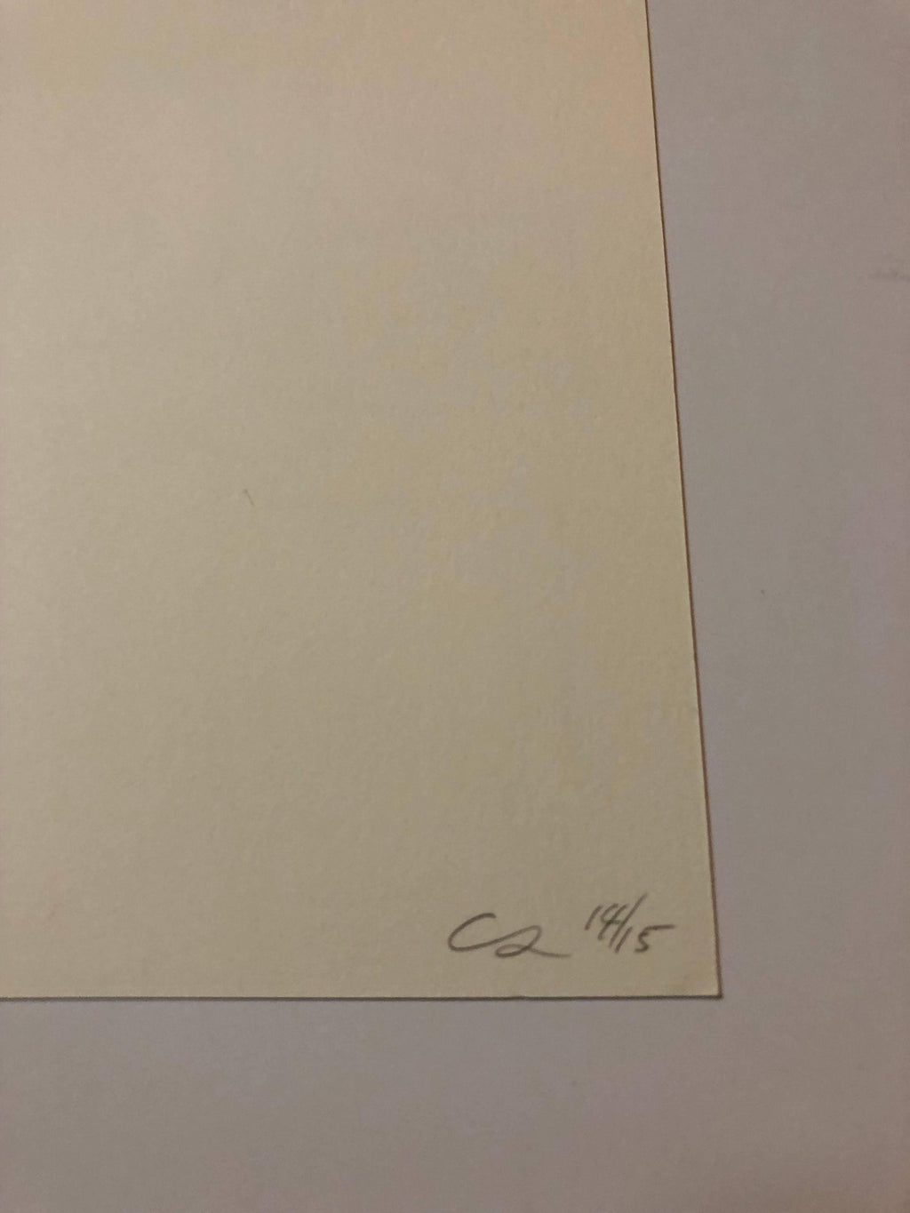 Digital Iris Print "Fatherless Gang" Pencil Signed with Initials edition of 15