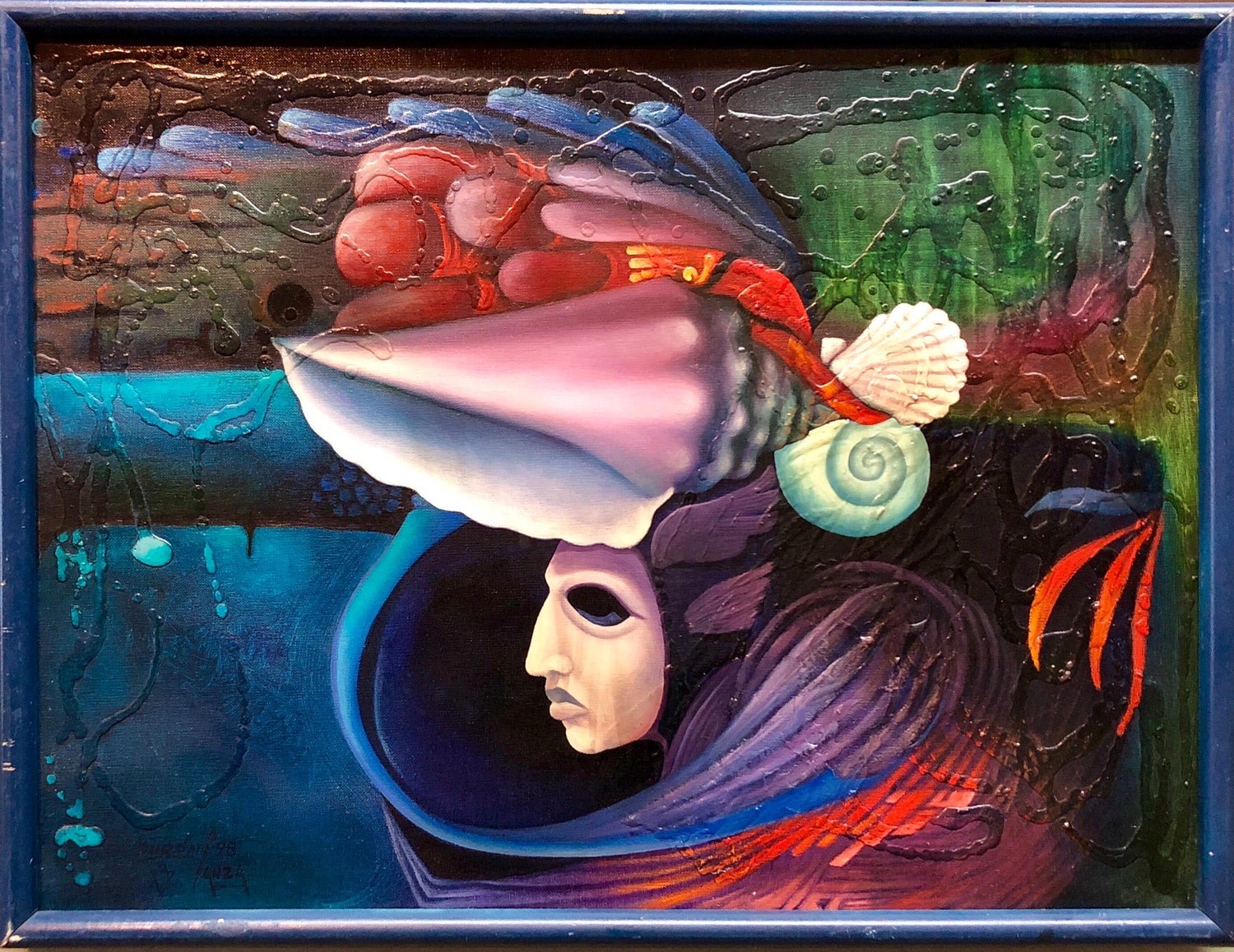Latin American Oil Painting Roberto Obregon Colombian Venezuelan Master