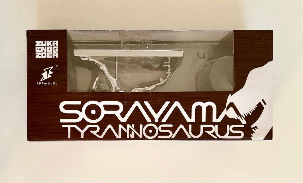 Hajime Sorayama Tyrannosaurus T-rex Cyborg Dinosaur Sculpture in Box Nanzuka