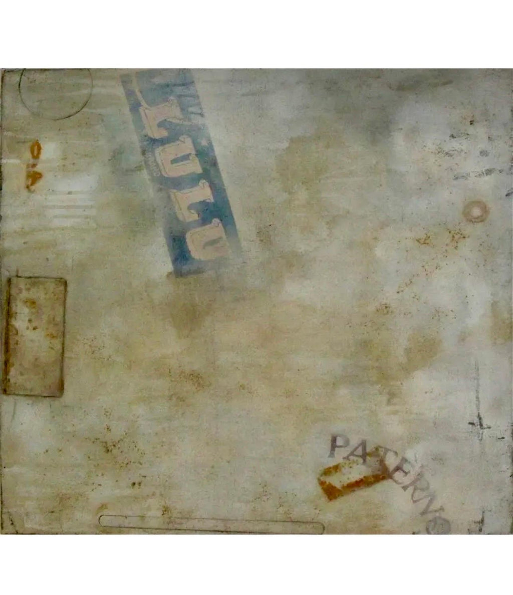 Large American Mod 1990s Mixed Media "LuLu" Carrie McGee