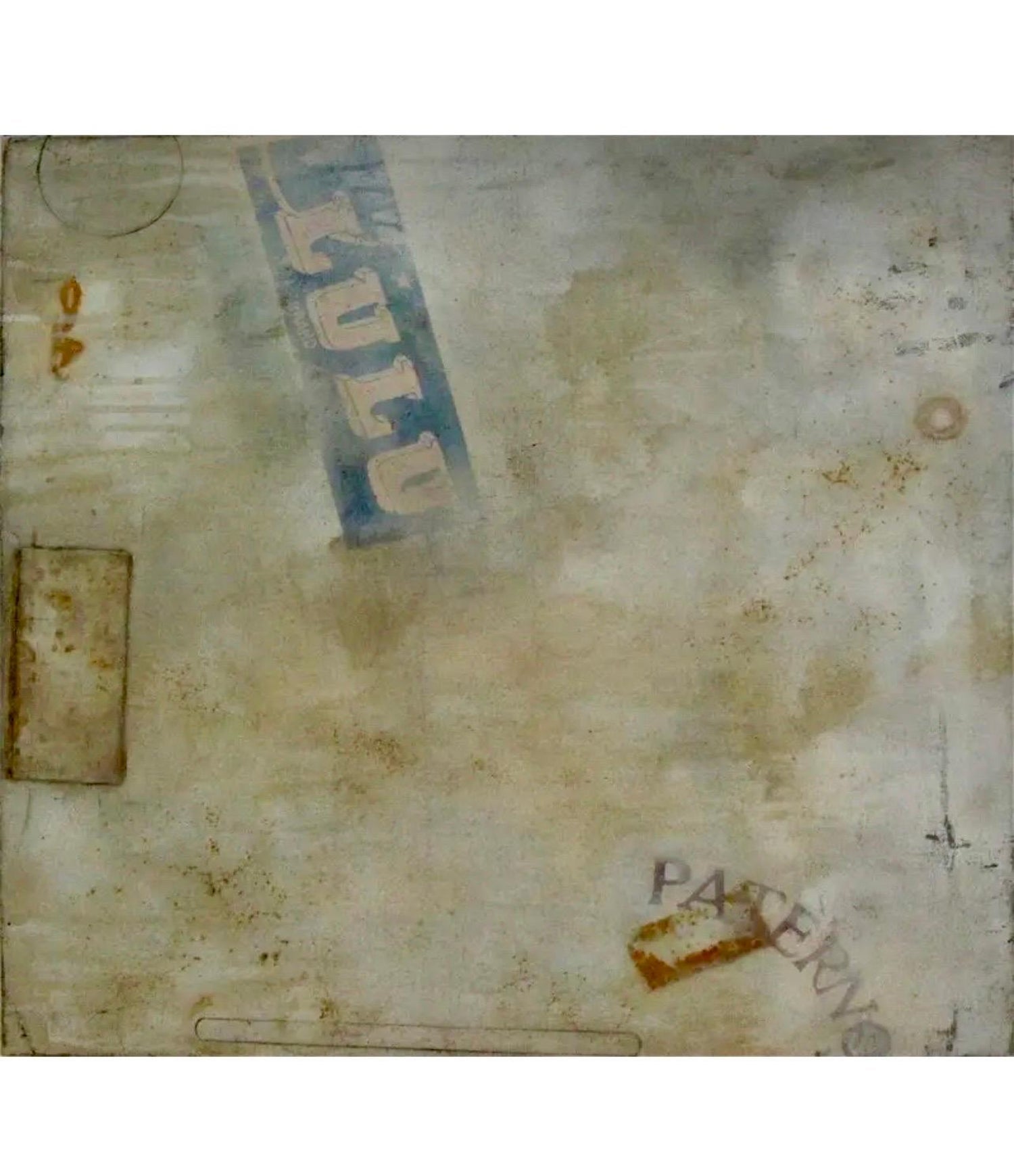 Large American Mod 1990s Mixed Media "LuLu" Carrie McGee