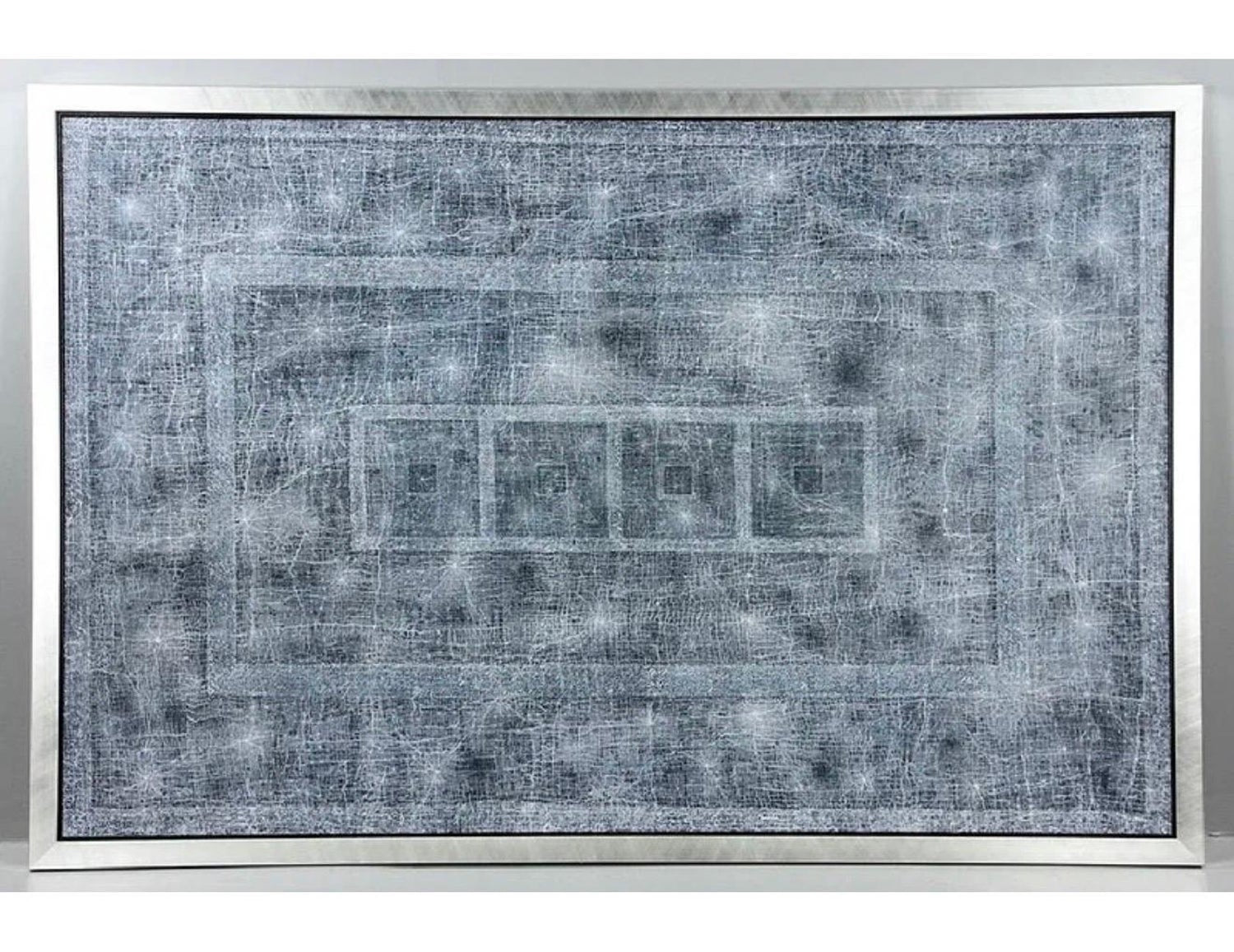 Large Abstract Latin American Painting Venezuelan Mercedez Elena Gonzalez