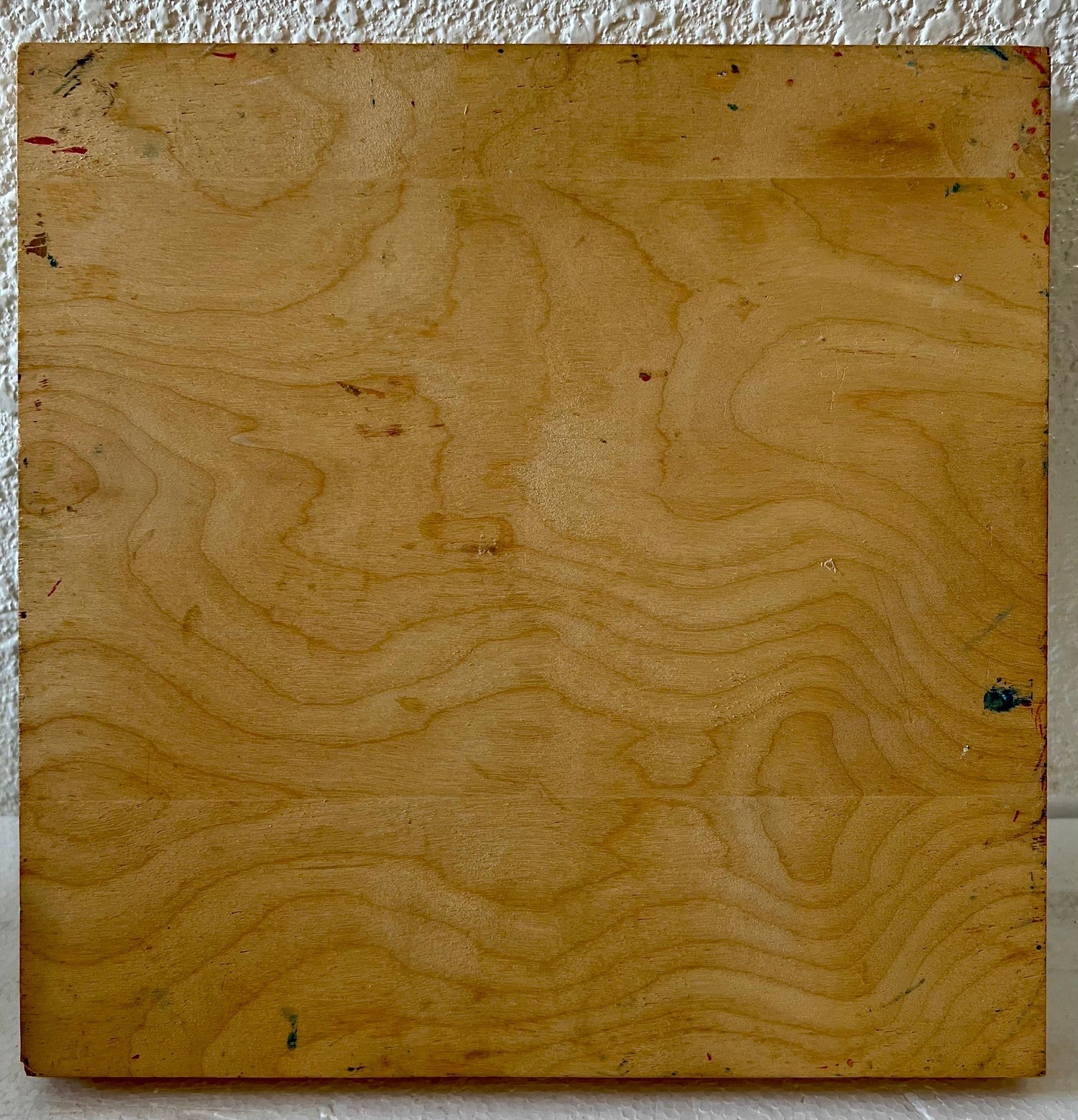 Joseph Maresca Encaustic Wax Oil Painting and Tile On Board Still Life w Fruit