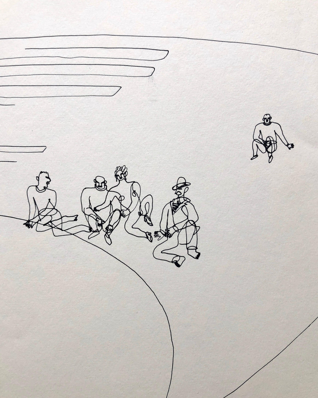 Alexander Calder Circus Reproduction Lithograph After a Drawing