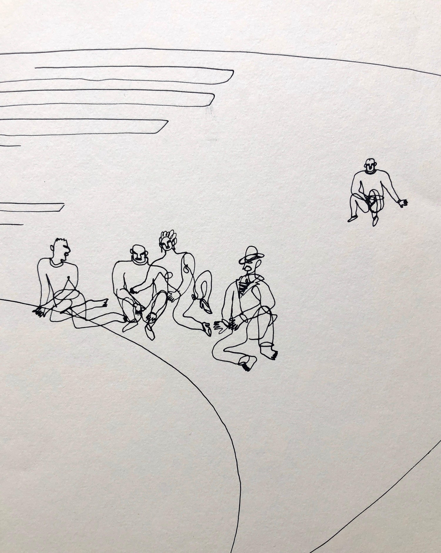 Alexander Calder Circus Reproduction Lithograph After a Drawing