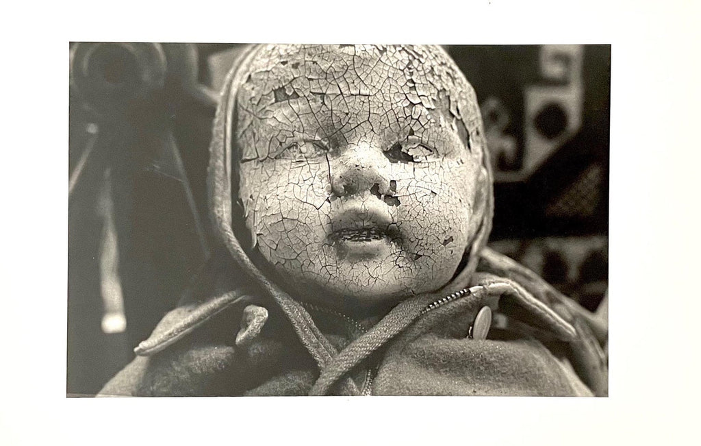 Vintage Silver Gelatin Photograph Surrealist Doll Art Photo, Jazz Photographer