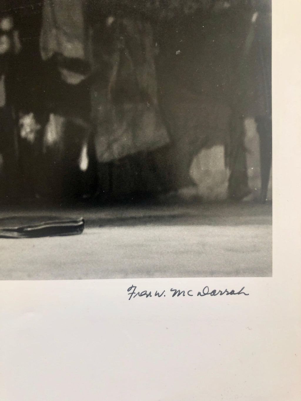 Vintage Print Silver Gelatin Signed Photograph Poet Allen Ginsberg Howl Photo