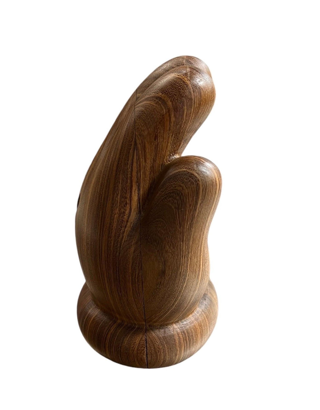 Rare Carved Wood Kaws Hand Sculpture More Gallery Switzerland Wooden Toy Art