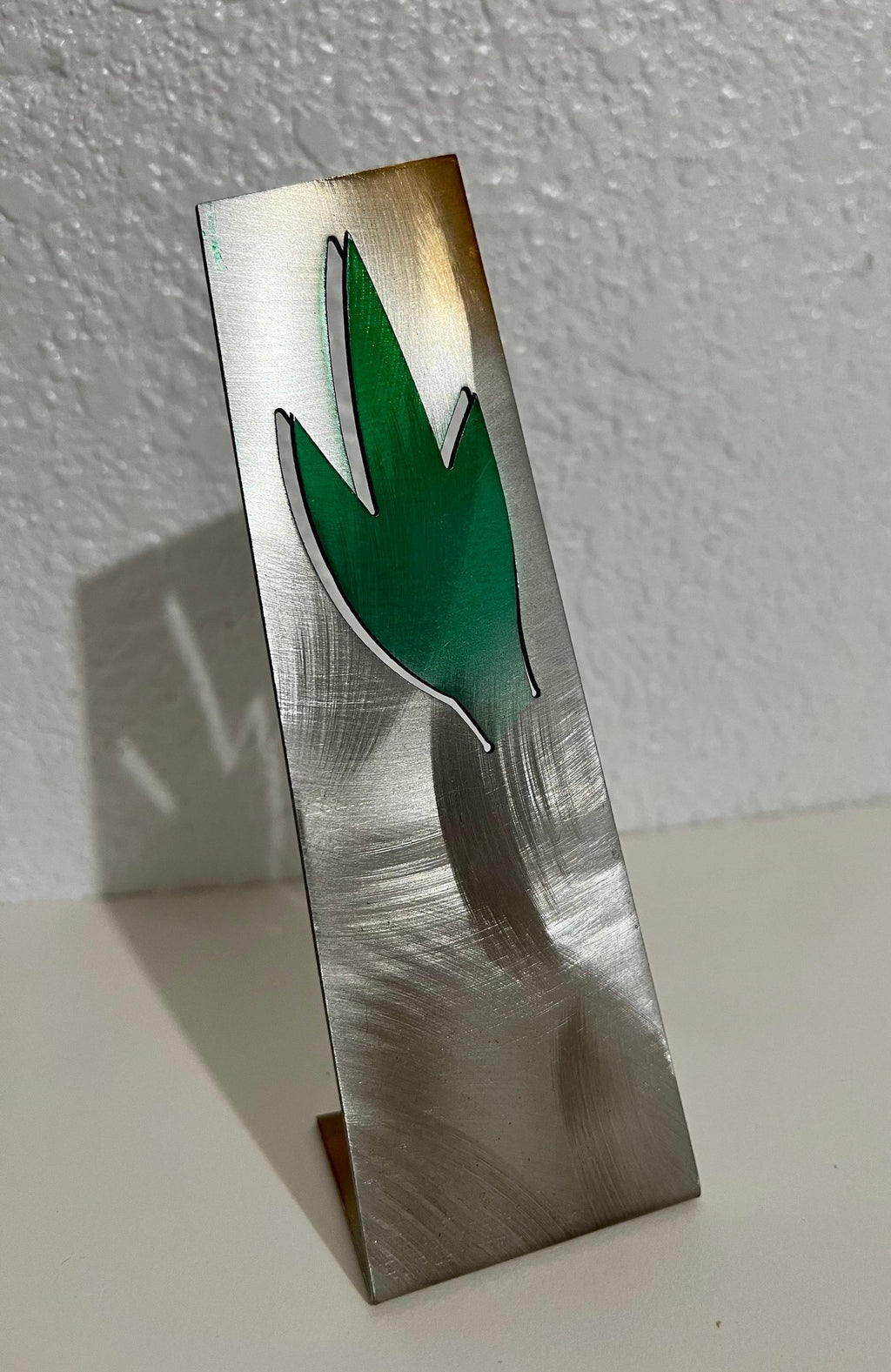 Israeli Contemporary Abstract Geometric Painted Pierced Sculpture Zigi Ben Haim