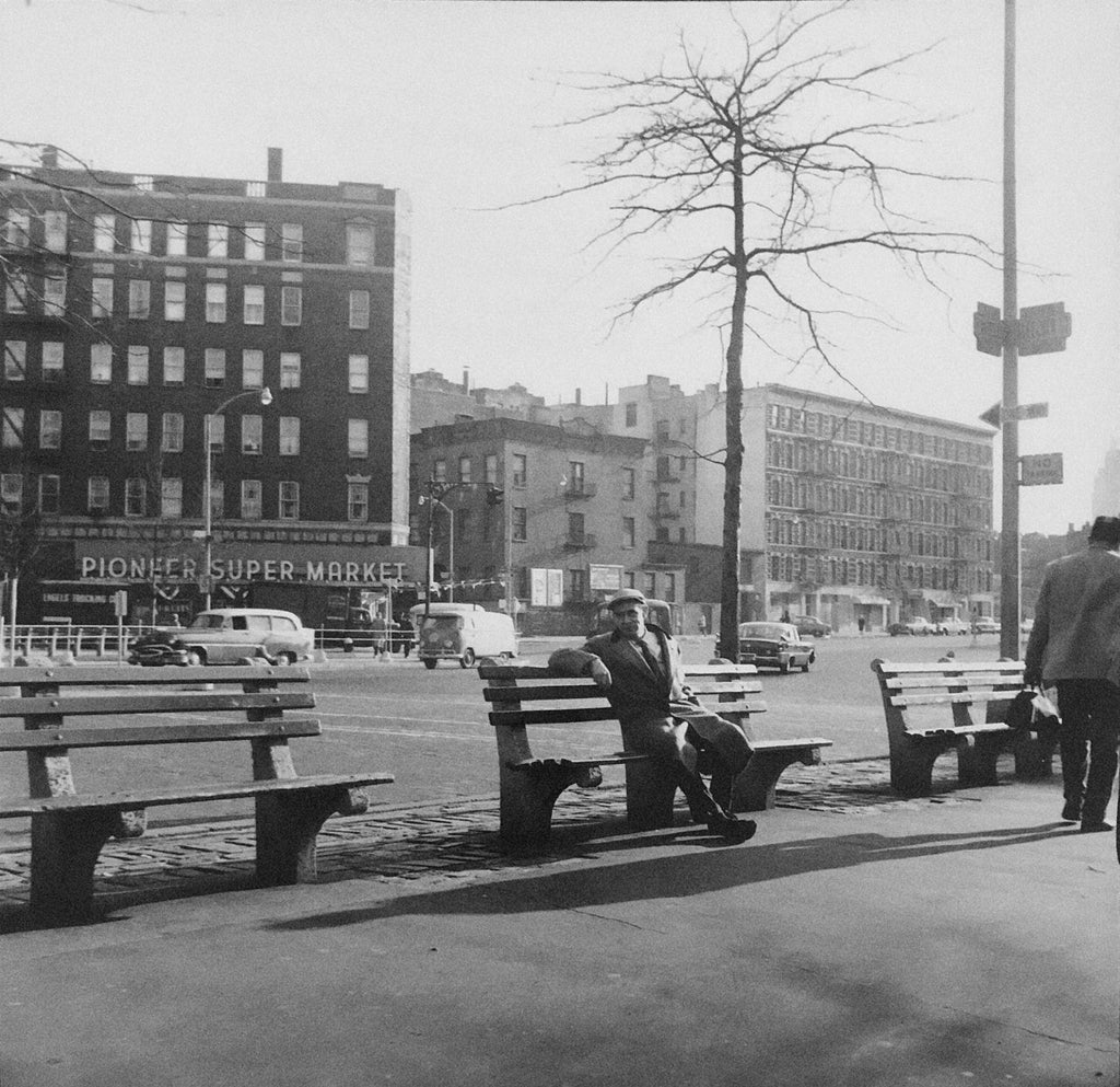 Vintage Print Silver Gelatin Signed Photograph Jack Kerouac Street Sign Photo