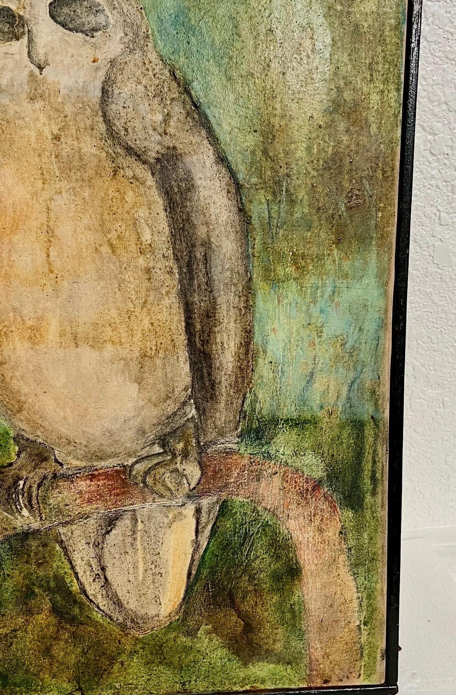 Latin American Oil Painting Roberto Obregon Colombian Venezuelan Master