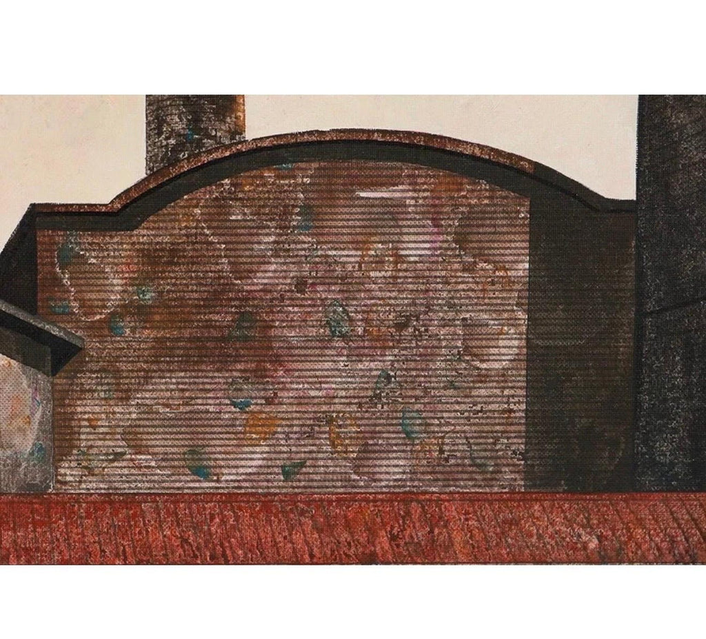 Oil Painting Italian Cityscape Rome Architecture Tonino Antonio Caputo