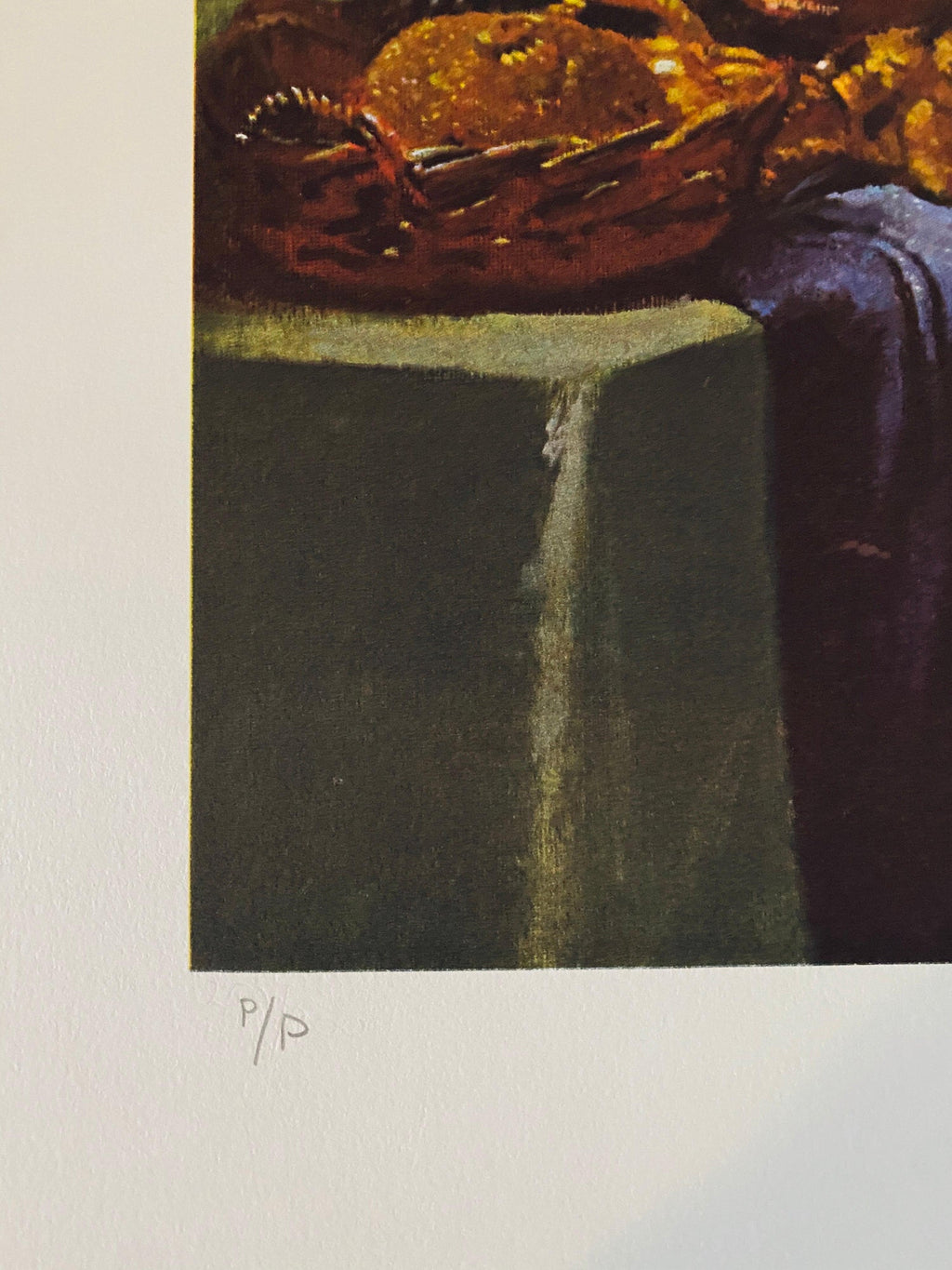 American Artist George Deem Signed Color Lithograph Titled Hands Off Mayakovsky