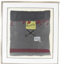 Spanish Post Modern Abstract Aquatint Color Etching Antoni Tapies