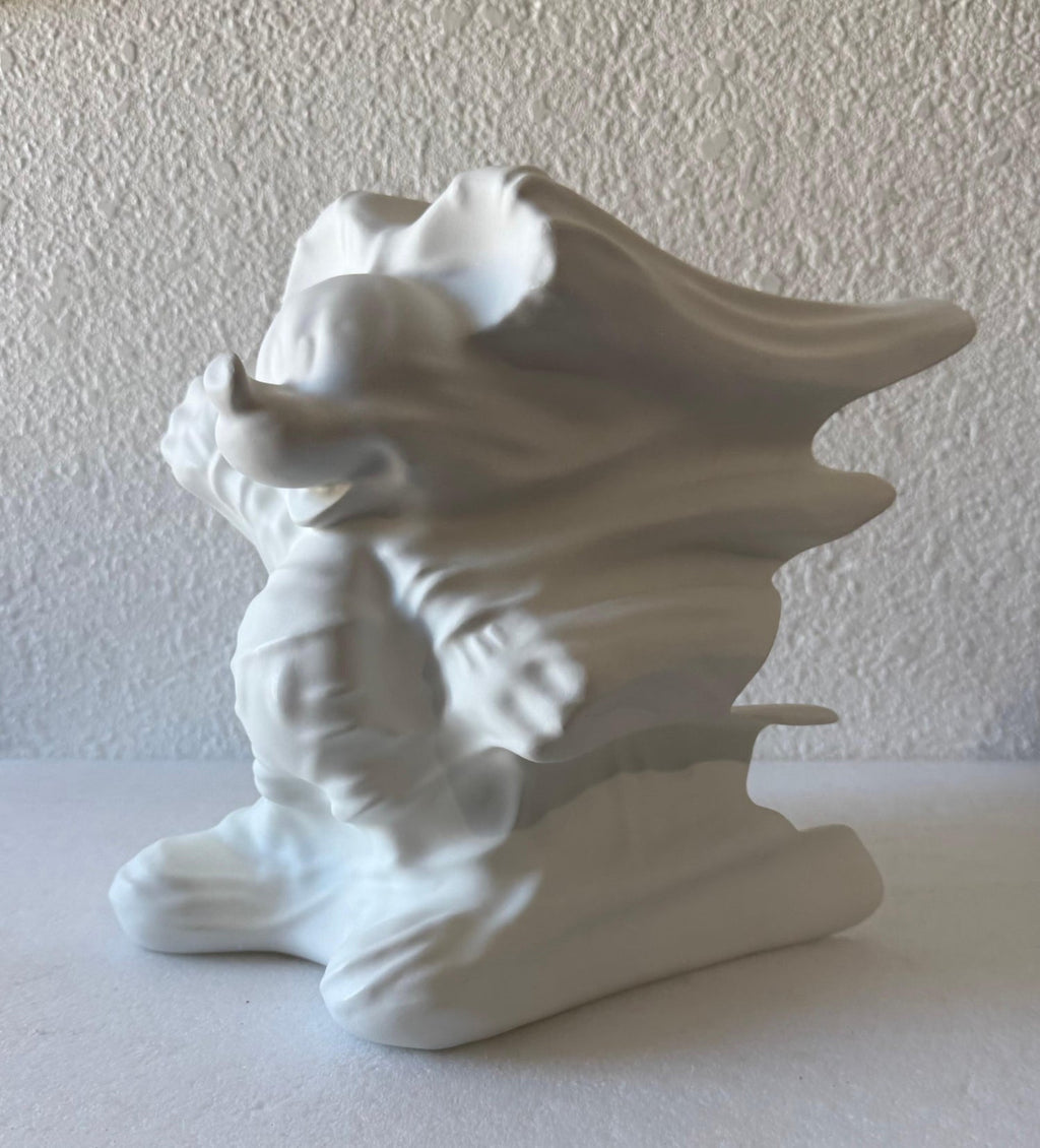 Daniel Arsham Hollow Mickey Mouse White Sculpture Walt Disney Art Collaboration